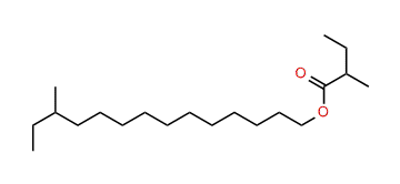 12-Methyltetradecyl 2-methylbutyrate